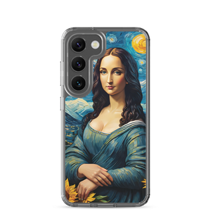 Monalisa Painting in Van Gogh Style Samsung Case