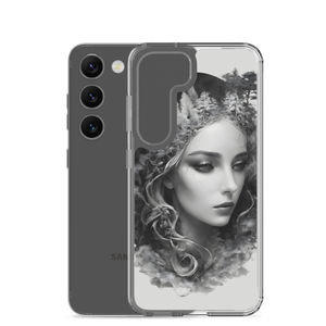 Grayscale Gaia Samsung Case