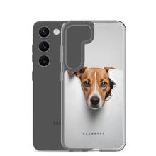 Funny Sad Dog Peep Samsung Case