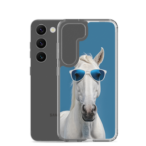 Cool Blue Horse Samsung Case