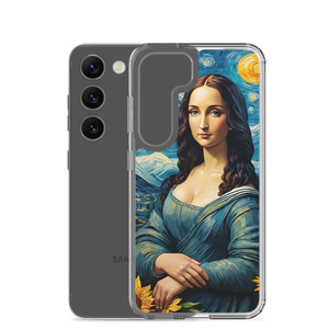 Monalisa Painting in Van Gogh Style Samsung Case