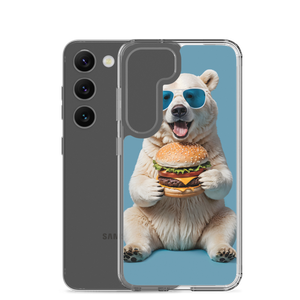 Polar Bear and Burger Samsung Case