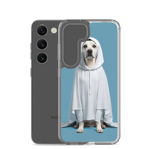 Dog in Ghost Costume Samsung Case