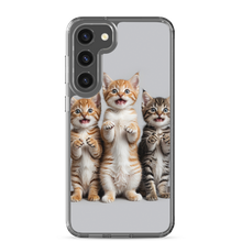 Funny Tripple Cats Samsung Case