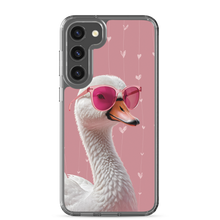 Cute Pink Swan Samsung Case