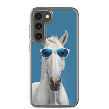 Cool Blue Horse Samsung Case