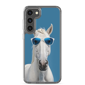 Cool Blue Horse Samsung Case