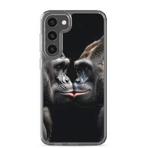 Gorilla Kissing Samsung Case