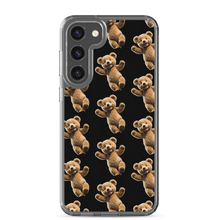 Happy Teddy Bear Pattern Samsung Case