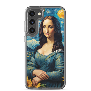 Monalisa Painting in Van Gogh Style Samsung Case