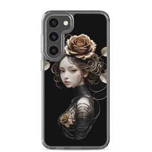 Lady Rose Copper Wire Art Samsung Case