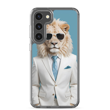 Funky White Lion Samsung Case