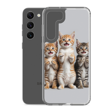 Funny Tripple Cats Samsung Case