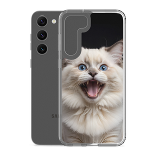 Angry Ragdoll Kitten Samsung Case