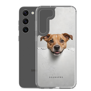 Smile Dog Peep Samsung Case