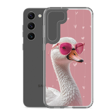 Cute Pink Swan Samsung Case