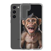 Happy Monkey Black Samsung Case