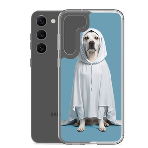 Dog in Ghost Costume Samsung Case