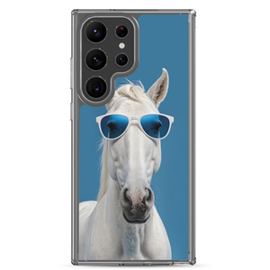 Cool Blue Horse Samsung Case