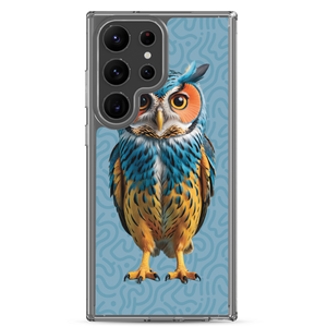 Blue Owl Samsung Case