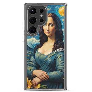 Monalisa Painting in Van Gogh Style Samsung Case