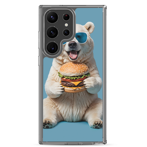 Polar Bear and Burger Samsung Case