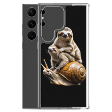 Sloth Riding A Snail Samsung Case