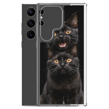 Two Black Cats Follows Samsung Case