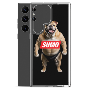 Sumo Bulldog Black Samsung Case