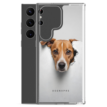 Funny Sad Dog Peep Samsung Case