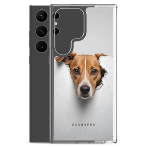 Funny Sad Dog Peep Samsung Case