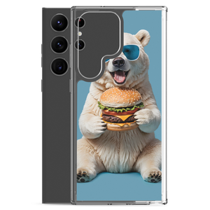 Polar Bear and Burger Samsung Case