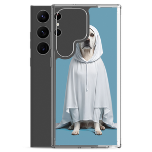 Dog in Ghost Costume Samsung Case