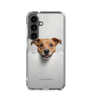 Smile Dog Peep Samsung Case