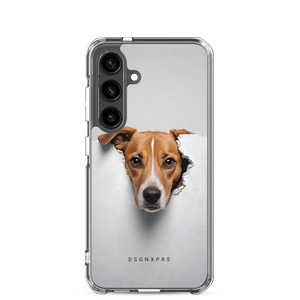 Funny Sad Dog Peep Samsung Case