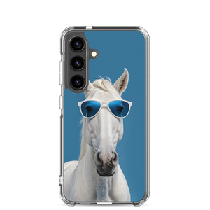 Cool Blue Horse Samsung Case