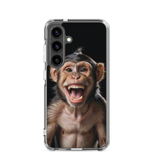 Happy Monkey Black Samsung Case