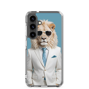 Funky White Lion Samsung Case