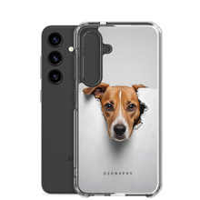 Funny Sad Dog Peep Samsung Case