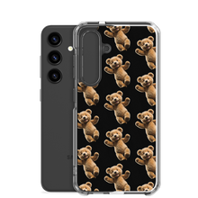 Happy Teddy Bear Pattern Samsung Case