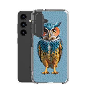 Blue Owl Samsung Case