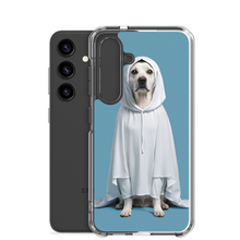 Dog in Ghost Costume Samsung Case