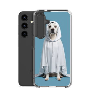 Dog in Ghost Costume Samsung Case