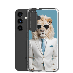 Funky White Lion Samsung Case