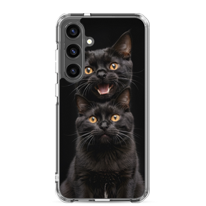 Two Black Cats Follows Samsung Case