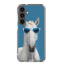 Cool Blue Horse Samsung Case