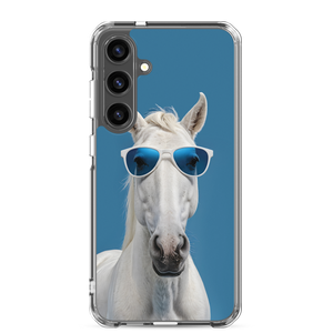 Cool Blue Horse Samsung Case