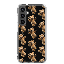 Happy Teddy Bear Pattern Samsung Case