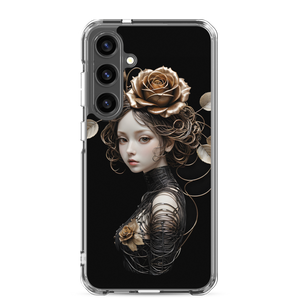 Lady Rose Copper Wire Art Samsung Case