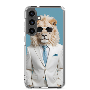 Funky White Lion Samsung Case